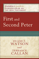 book cover for First and Second Peter
