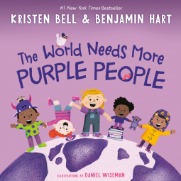 book cover for The World Needs More Purple People