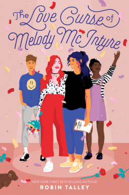 book cover for The Love Curse of Melody McIntyre