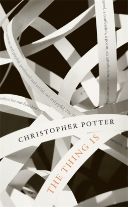 book cover for The Thing Is