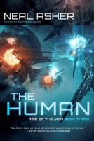 book cover for The Human
