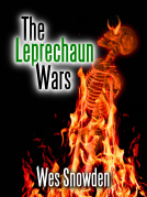 book cover for The Leprechaun Wars