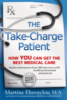 book cover for The Take-Charge Patient