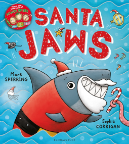 book cover for Santa Jaws