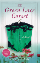 book cover for The Green Lace Corset
