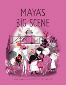 book cover for Maya's Big Scene