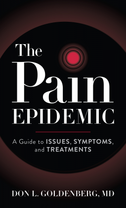 book cover for The Pain Epidemic