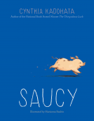 book cover for Saucy