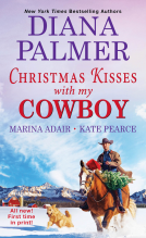book cover for Christmas Kisses with My Cowboy