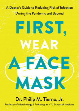 book cover for First, Wear a Face Mask