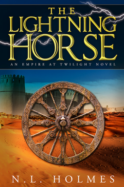 book cover for The Lightning Horse
