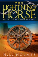 book cover for The Lightning Horse
