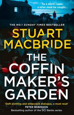 book cover for The Coffinmaker’s Garden
