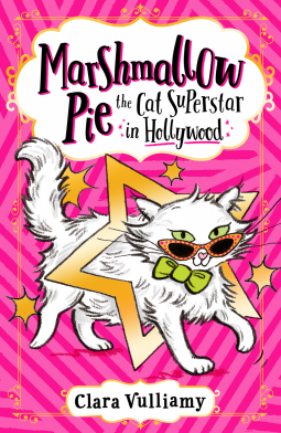 book cover for Marshmallow Pie The Cat Superstar in Hollywood
