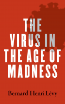 book cover for The Virus in the Age of Madness