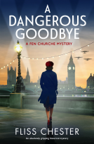 book cover for A Dangerous Goodbye