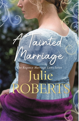 book cover for A Tainted Marriage