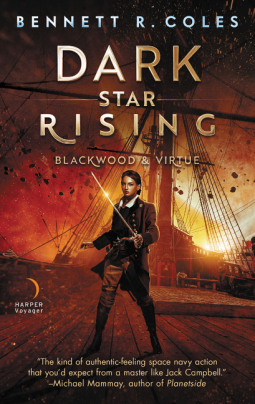 book cover for Dark Star Rising