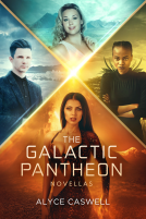 book cover for The Galactic Pantheon Novellas
