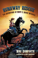 book cover for Runaway Rescue: The Adventures of Misty & Moxie Wyoming: