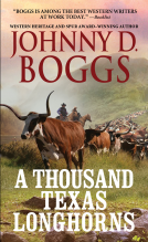 book cover for A Thousand Texas Longhorns