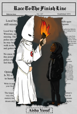 book cover for Race to the Finish Line