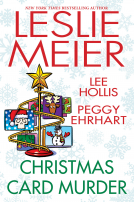 book cover for Christmas Card Murder