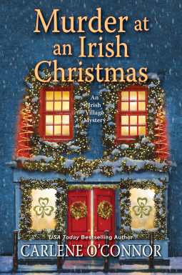 book cover for Murder at an Irish Christmas