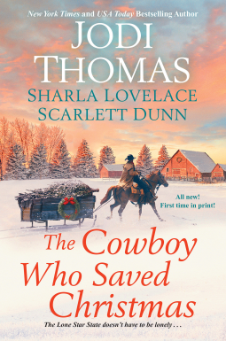 book cover for The Cowboy Who Saved Christmas