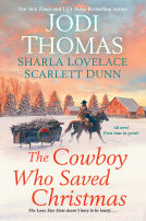 book cover for The Cowboy Who Saved Christmas