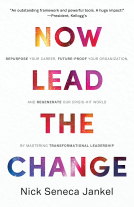 book cover for Now Lead The Change