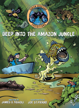 book cover for Deep into the Amazon Jungle