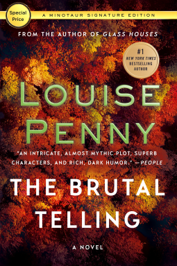 book cover for The Brutal Telling