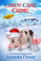book cover for Candy Cane Crime