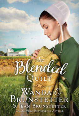 book cover for The Blended Quilt