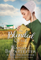 book cover for The Blended Quilt