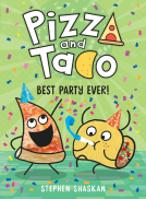book cover for Pizza and Taco: Best Party Ever!