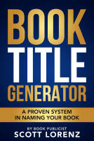 book cover for Book Title Generator