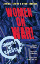 book cover for Zombies vs Robots: Women on War!