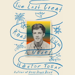 book cover for The Last Great Road Bum