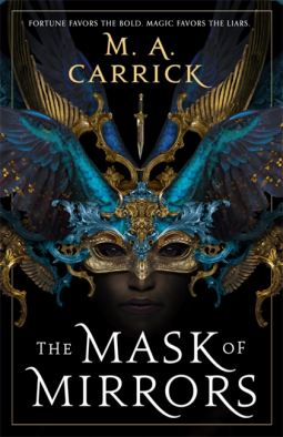 book cover for The Mask of Mirrors