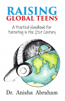 book cover for Raising Global Teens