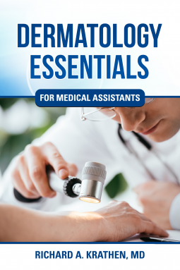 book cover for Dermatology Essentials for Medical Assistants
