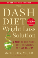 book cover for The Dash Diet Weight Loss Solution