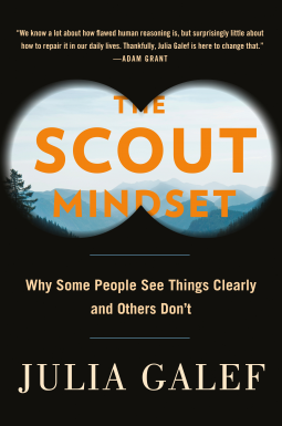 book cover for The Scout Mindset