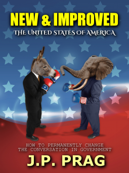 book cover for New & Improved: The United States of America
