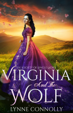book cover for Virginia and the Wolf