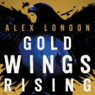 book cover for Gold Wings Rising