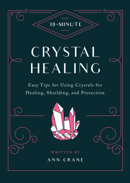 book cover for 10-Minute Crystal Healing