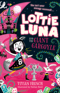 book cover for Lottie Luna and the Giant Gargoyle